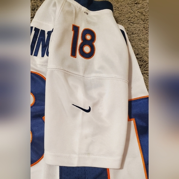 Nike Peyton Manning #18 Denver Broncos  Women's Game Jersey - White Size Small - Picture 10 of 12